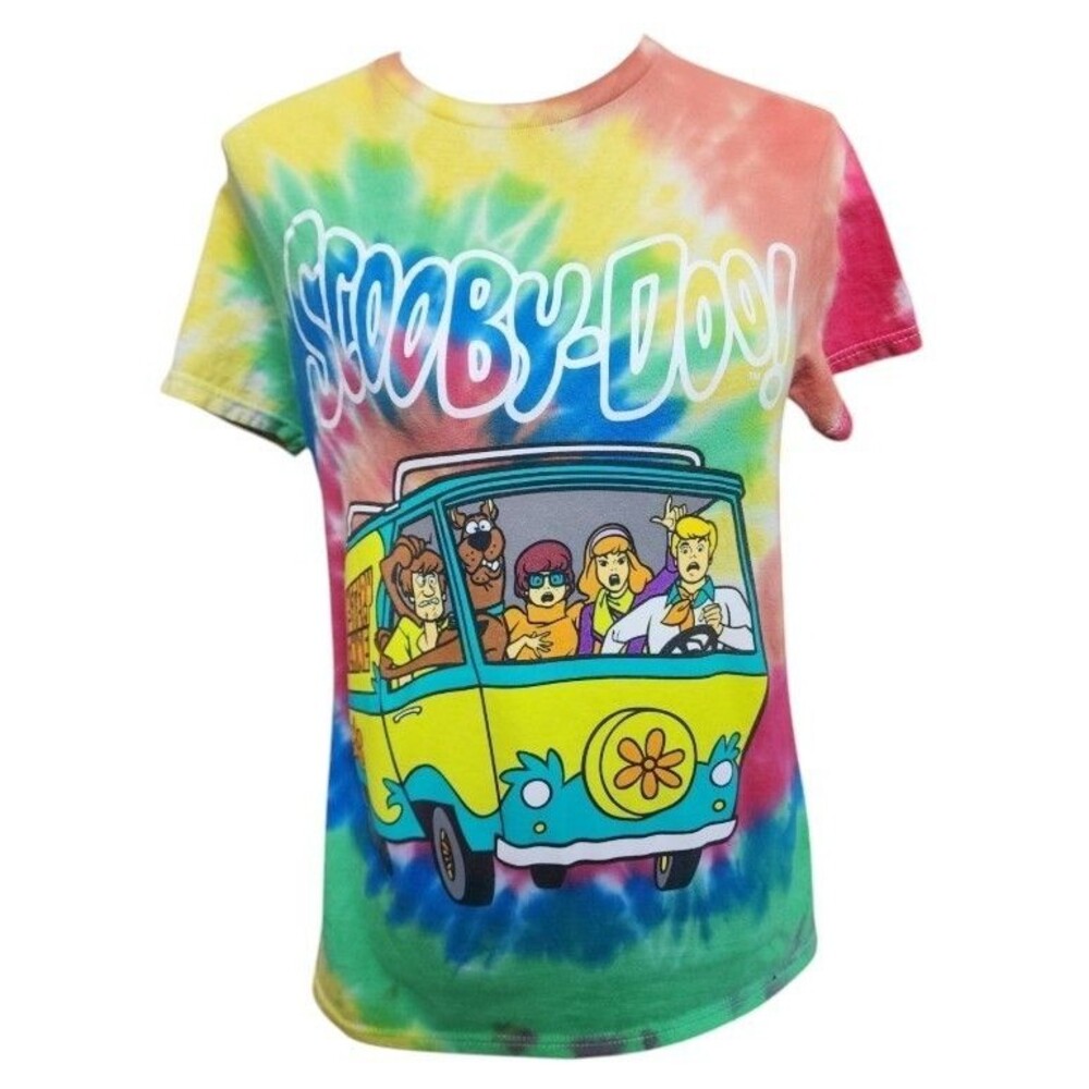 Scooby-Doo Retro Tie Dye T-Shirt Size Small Cartoon 70's